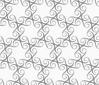 Tek renkli şekillendirme daireler spiral