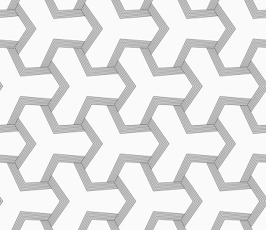 Çizgili eğim ile ince gri omurgalı