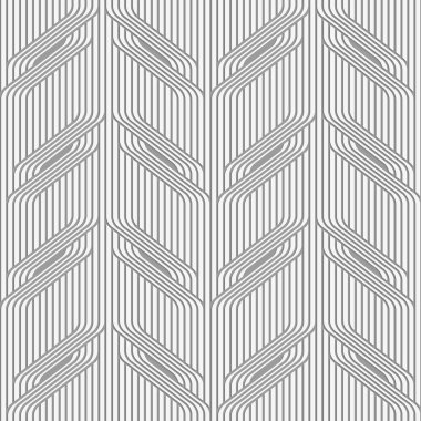 Perforated paper with tree branches on continues lines 