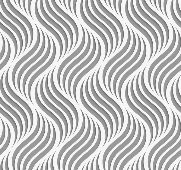 Perforated paper with striped ripples — Διανυσματικό Αρχείο