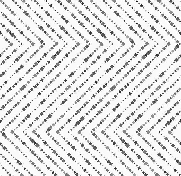 Textured with random squares horizontal zigzag — Διανυσματικό Αρχείο