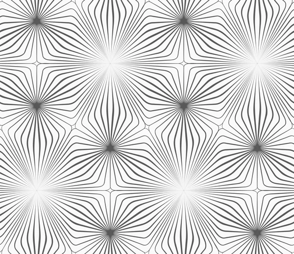 Gray striped triangles forming triangles — Stockový vektor