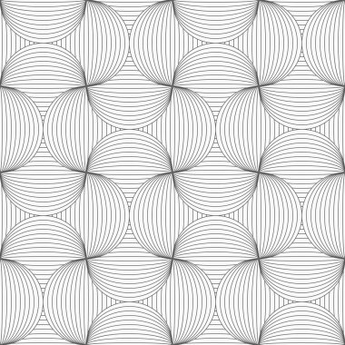 Slim gray striped pin will