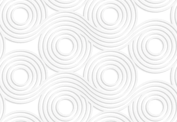 Paper white merging rolling spools — Stockvector