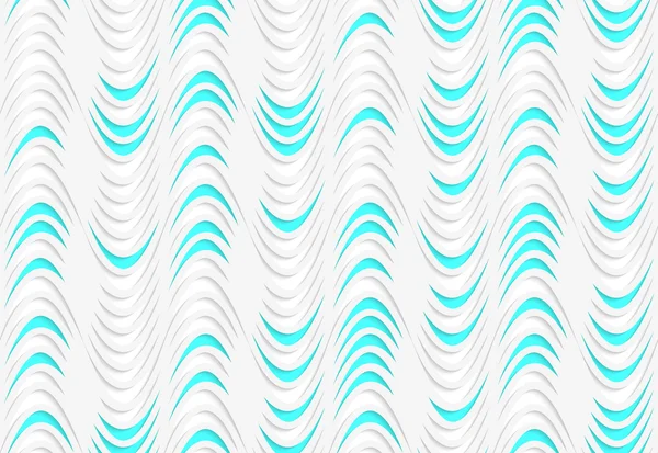 White colored paper magenta uneven waves with some blue — Stock Vector