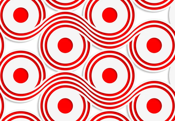 White colored paper red spools — Διανυσματικό Αρχείο