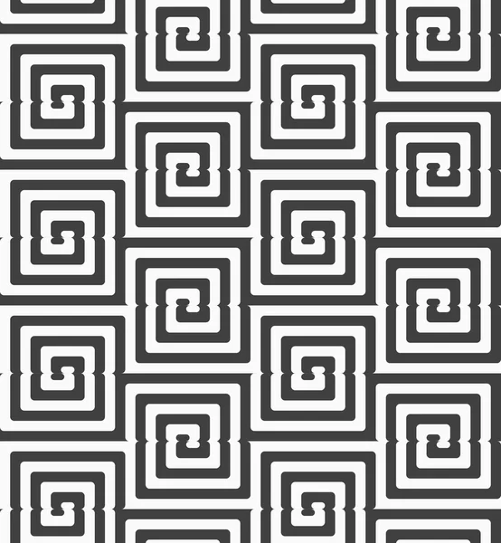 Alternating black and white cut rounded squares — Stockový vektor