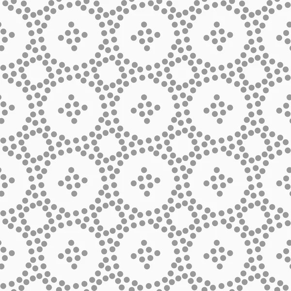 Dotted circles and small crosses — ストックベクタ