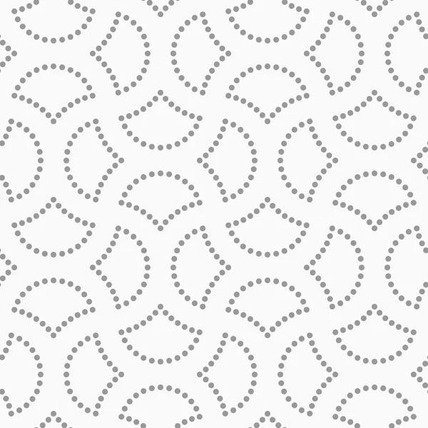 Dotted cut circle pin will — Stockvector