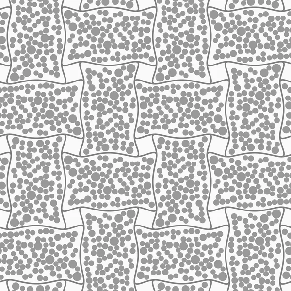 Dotted rectangle filled with dots — ストックベクタ