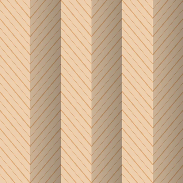 Retro fold yellowish striped zigzag — Wektor stockowy