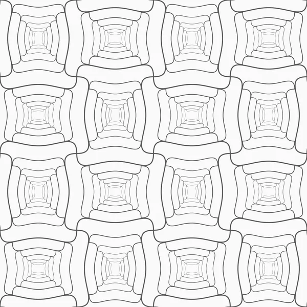 Triangles arrondis offset gris mince — Image vectorielle