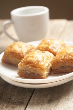 Baklava yakın çekim