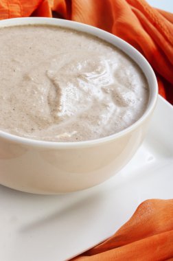 Mantar kremalı çorba.