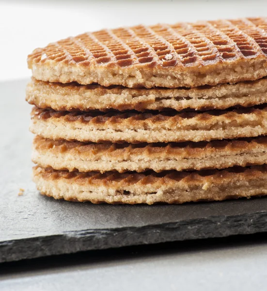 Dutch Waffles close up — Stock Photo, Image