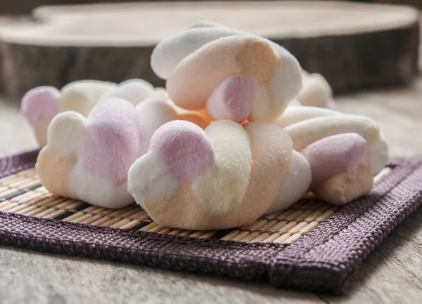 Marshmallows da vicino — Foto Stock