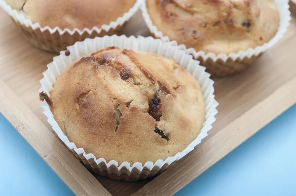 Domácí jablečný muffin — Stock fotografie