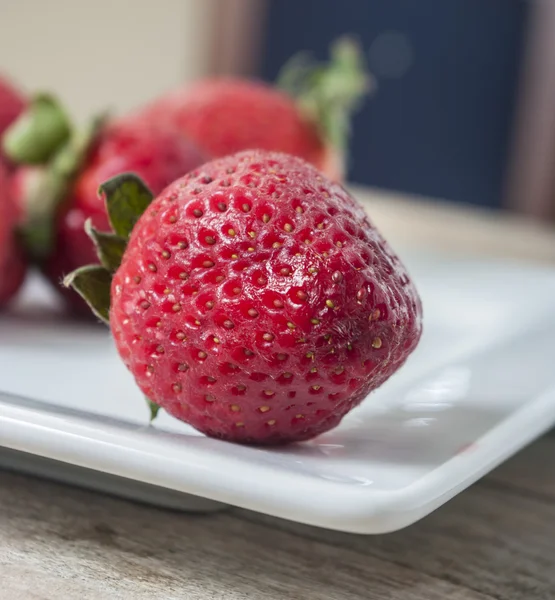 Strawberry on white background — Stock Photo, Image