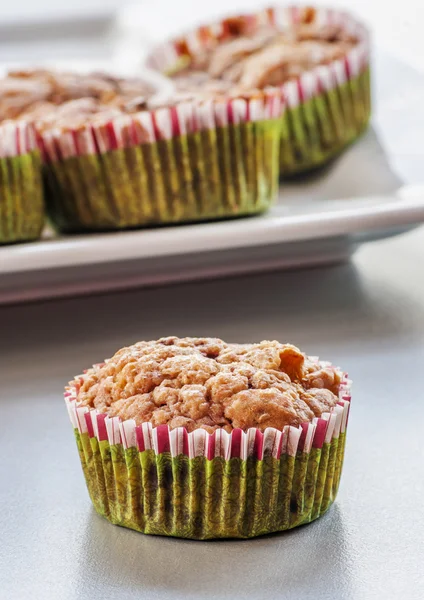 Muffin de arándano casero para Navidad —  Fotos de Stock