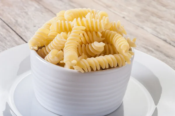 Makaron Fusilli sterty — Zdjęcie stockowe