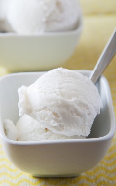 kaşık toz kase çikolata vanilyalı dondurma