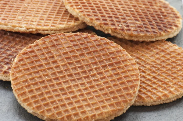 Dutch Waffles close up — Stock Photo, Image