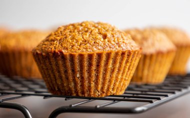 Homemade Healthy Pumpkin Muffins Fall Treat