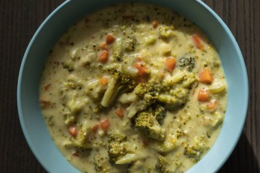 Kremalı Brokoli Peynir Çorbası Kışlık Konfor Yemeği