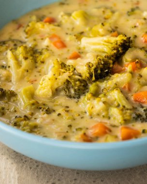 Kremalı Brokoli Peynir Çorbası Kışlık Konfor Yemeği