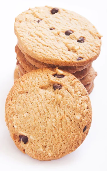 Gebackene Schokokekse aus nächster Nähe — Stockfoto