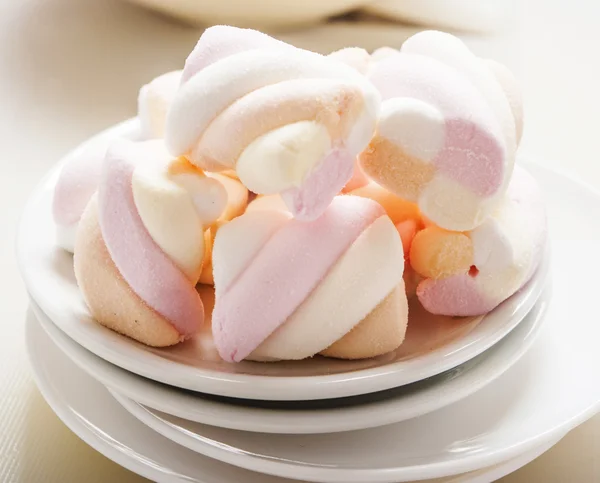Marshmallows close up — Stock Photo, Image