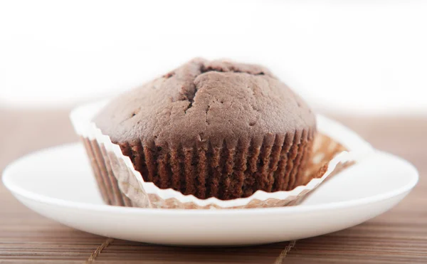 Muffins au chocolat fermer — Photo