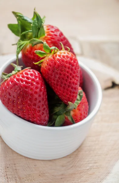 Fresh strawberry wood — Stock Photo, Image