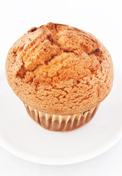 Muffin de baunilha de perto — Fotografia de Stock