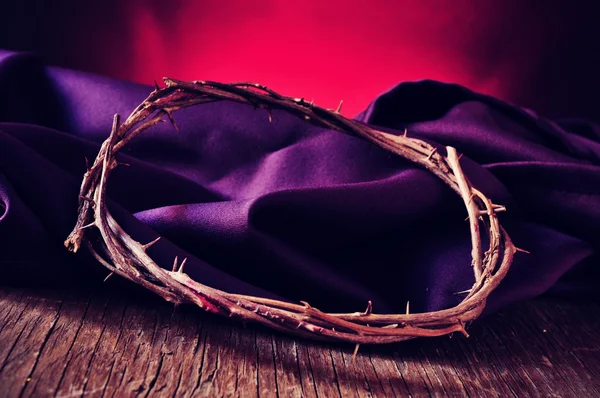 The crown of thorns of Jesus Christ — Stock Photo, Image