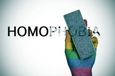 word Homofobi silme