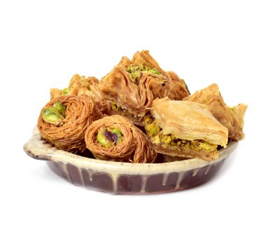 çeşitli baklava hamur işleri