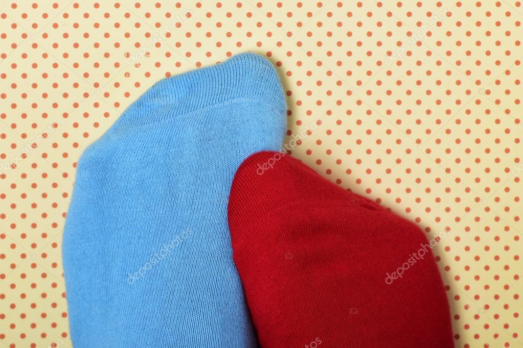 Person with mismatched socks Stock Photo by ©nito103 109849760