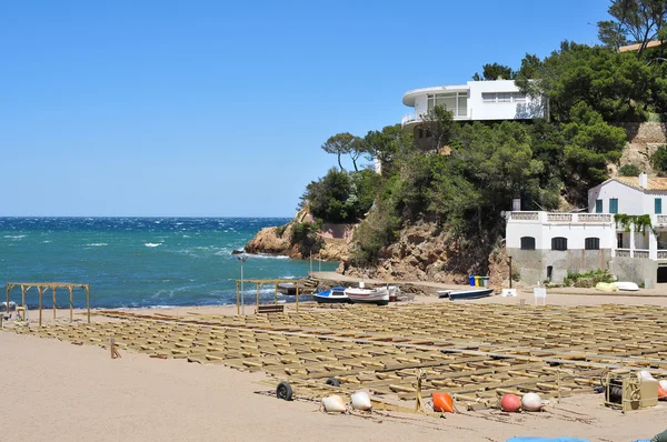 Sa Riera beach in the Costa Brava, Spain — Stock Photo, Image