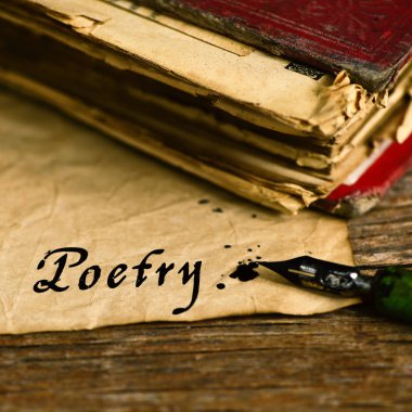 DIP kalemle yazılmış metin şiir