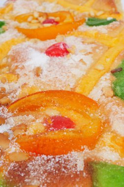 Kokain de sant joan, Katalonya, İspanya gelen tipik tatlı düz kek