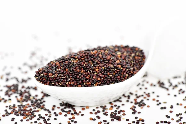 Black quinoa seeds — Stock Photo, Image