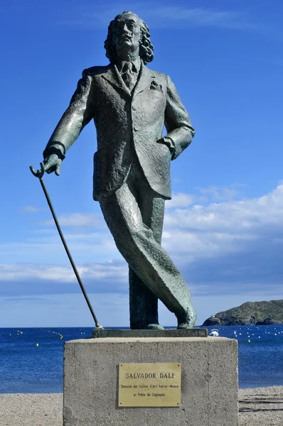 Monument pentru Salvador Dali în Cadaques, Spania — Fotografie, imagine de stoc