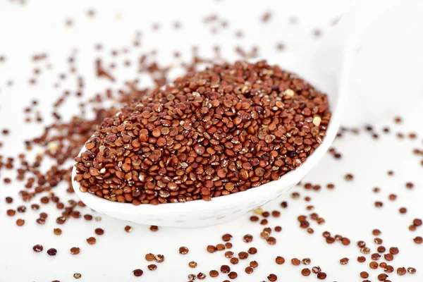 Red quinoa seeds — Stock Photo, Image