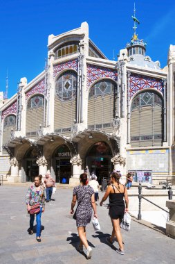 Mercado orta Valencia, İspanya