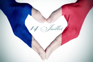 metin 14 juillet, 14 Temmuz Fransızca, Fra ulusal gün