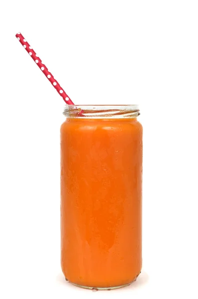 Orange detox smoothie — Stock Photo, Image