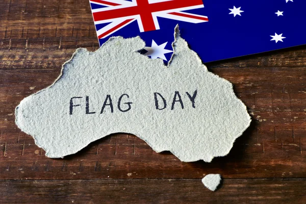 Giorno della bandiera dell'Australia — Foto Stock