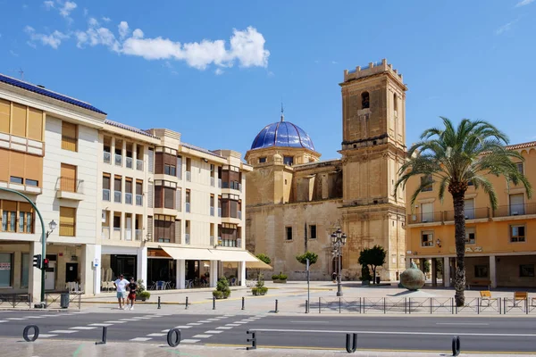 Elche Spagna Luglio 2021 Veduta Sulla Piazza Del Palau Elche — Foto Stock