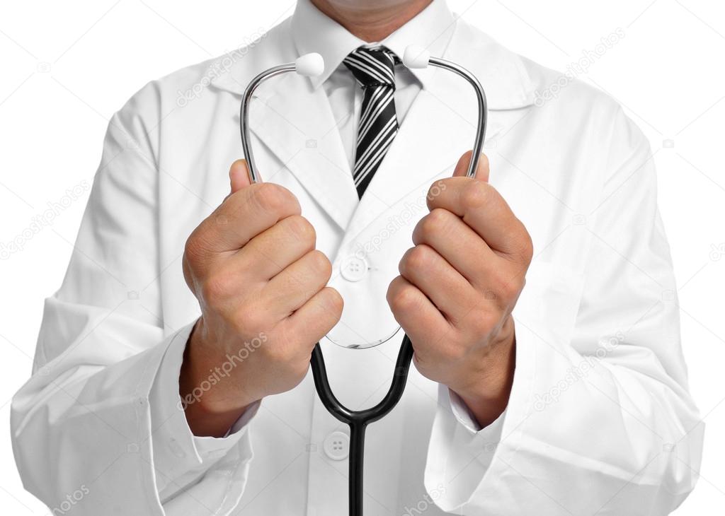 doctor with a stethoscope